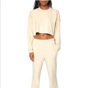 REVOLVE-We Wore What cropped sweatshirt-NWOT